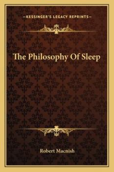 The Philosophy of Sleep