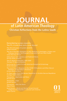 Paperback Journal of Latin American Theology, Volume 16, Number 1 Book