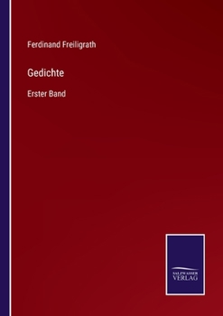 Paperback Gedichte: Erster Band [German] Book