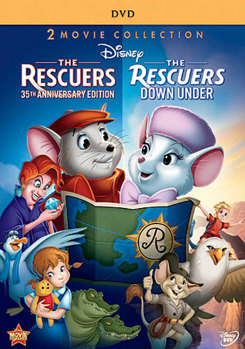 DVD The Rescuers / The Rescuers: Down Under Book