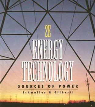 Paperback Energy Technology: Sources of Power Book