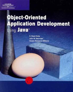 Paperback Object-Oriented Application Development Using Java Book