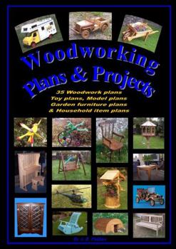 Paperback Woodworking plans and projects Book