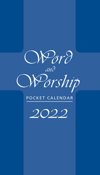 Paperback Word and Worship Pocket Calendar 2022 Book