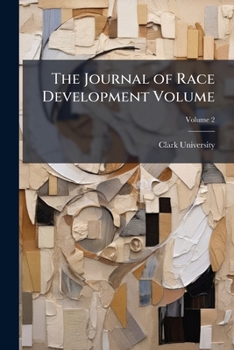 Paperback The Journal of Race Development Volume; Volume 2 Book