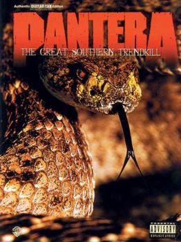 Paperback Pantera -- The Great Southern Trendkill: Authentic Guitar Tab Book