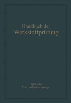 Paperback Prüf- Und Meßeinrichtungen [German] Book