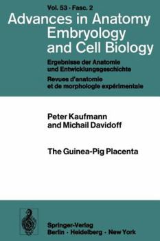 Paperback The Guinea-Pig Placenta Book