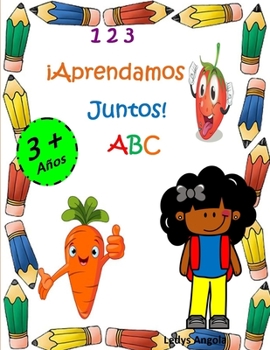 Paperback 123 ¡Aprendamos Juntos! ABC [Spanish] Book
