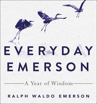 Hardcover Everyday Emerson: A Year of Wisdom Book