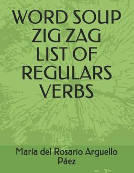 Paperback Word Soup Zig Zag - List of Regulars Verbs Book
