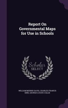 Hardcover Report On Governmental Maps for Use in Schools Book