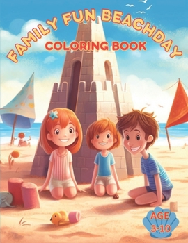 Paperback Family Fun Beach Day Coloring Book