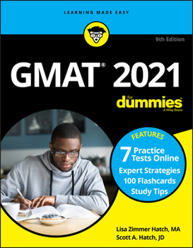 Paperback GMAT for Dummies 2021: Book + 7 Practice Tests Online + Flashcards Book