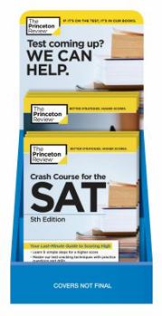 Hardcover Tpr Crash Course SAT/ACT Display Book