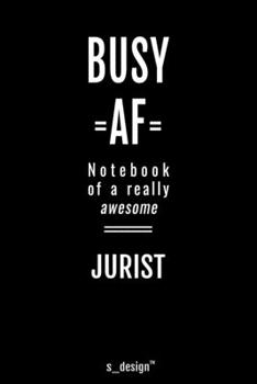 Notebook for Jurists / Jurist: awesome handy Note Book [120 blank lined ruled pages]