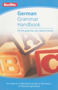 Paperback Berlitz German Grammar Handbook Book