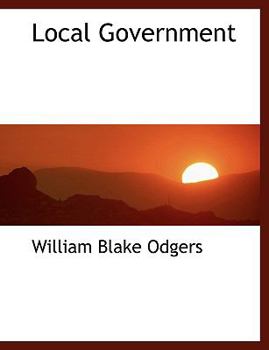 Hardcover Local Government [Large Print] Book