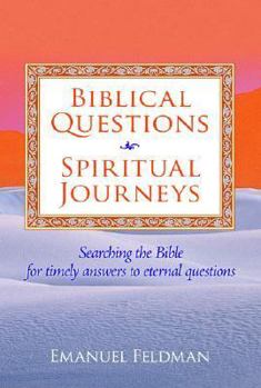 Hardcover Biblical Questions, Spiritual Journeys Book