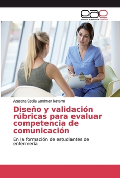 Paperback Diseño y validación rúbricas para evaluar competencia de comunicación [Spanish] Book