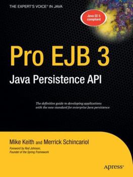 Paperback Pro EJB 3: Java Persistence API Book