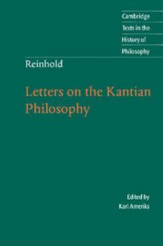 Paperback Reinhold: Letters on the Kantian Philosophy Book