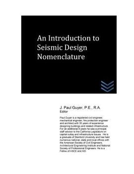 Paperback An Introduction to Seismic Design Nomenclature Book