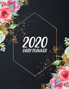 Paperback 2020 Daily Planner: Daily Organizer and Planner 8.5" X 11" Notebook 200 Pages Book