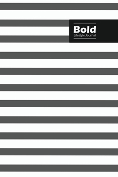 Paperback Bold Lifestyle Journal, Creative Write-in Notebook, Dotted Lines, Wide Ruled, Medium Size (A5), 6 x 9 Inch (Gray) Book