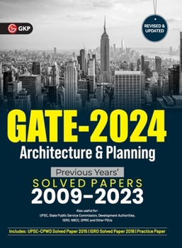 Paperback GATE 2024 Architecture & Planning - Previous Years Solved Papers 2009-2023 Book