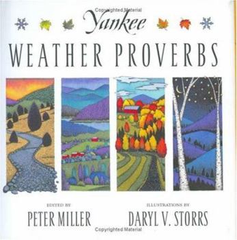 Hardcover Yankee Weather Proverbs Book