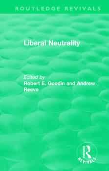 Hardcover Liberal Neutrality Book