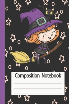 Composition Notebook: Halloween Wide Ruled Journal, Notebook, Diary for Adult Writing |120 Pages |6 x 9"|