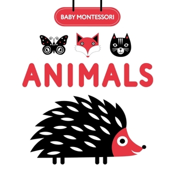 Board book Baby Montessori Animals Book