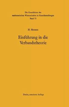 Paperback Einführung in Die Verbandstheorie [German] Book