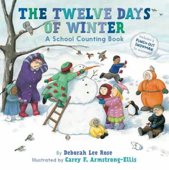 Paperback The Twelve Days of Winter: A School Counting Book
