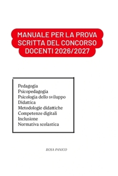 Manuale per la prova scritta del concorso docenti 2026/2027