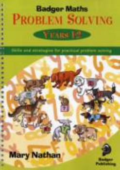 Spiral-bound Badger Maths Problem Solving: Years 1-2 Book