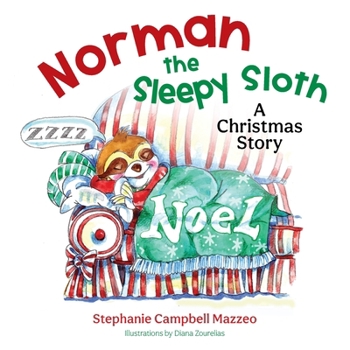 Paperback Norman the Sleepy Sloth: A Christmas Story Book