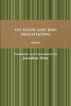 Paperback On Good and Bad Negotiating Book