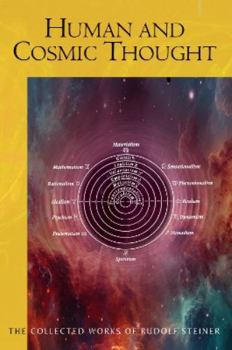 Paperback Human and Cosmic Thought: (Cw 151) Volume 151 Book