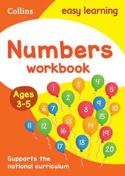 Paperback Numbers Workbook: Ages 3-5 Book