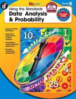 Paperback Using the Standards: Data Analysis & Probability, Grade K Book