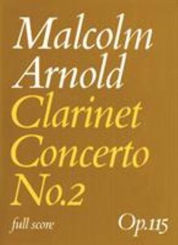 Paperback Clarinet Concerto No. 2: Full Score Book
