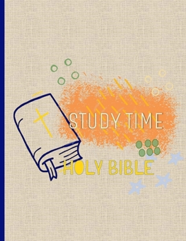 Paperback Study Time: Children's Scripture Verse Study and Doodle Journal Book