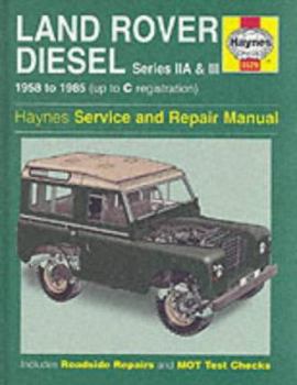 Paperback Land Rover Diesel Series II and III Service and Repair Manual Book