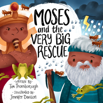 Hardcover Moses and the Very Big Rescue Book