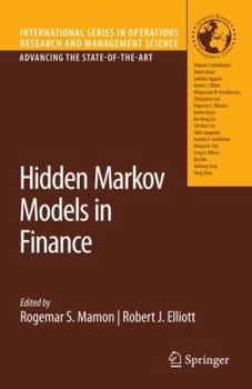 Paperback Hidden Markov Models in Finance Book