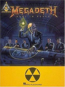 Paperback Megadeth - Rust in Peace Book