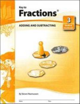 Spiral-bound Key to Fractions, Book 3: Adding and Subtracting Book